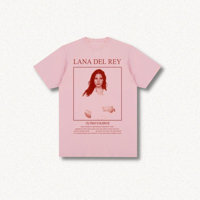 Lana Del Rey Y2K Retro Style Tee - Perfect for 90s and Grunge Outfits