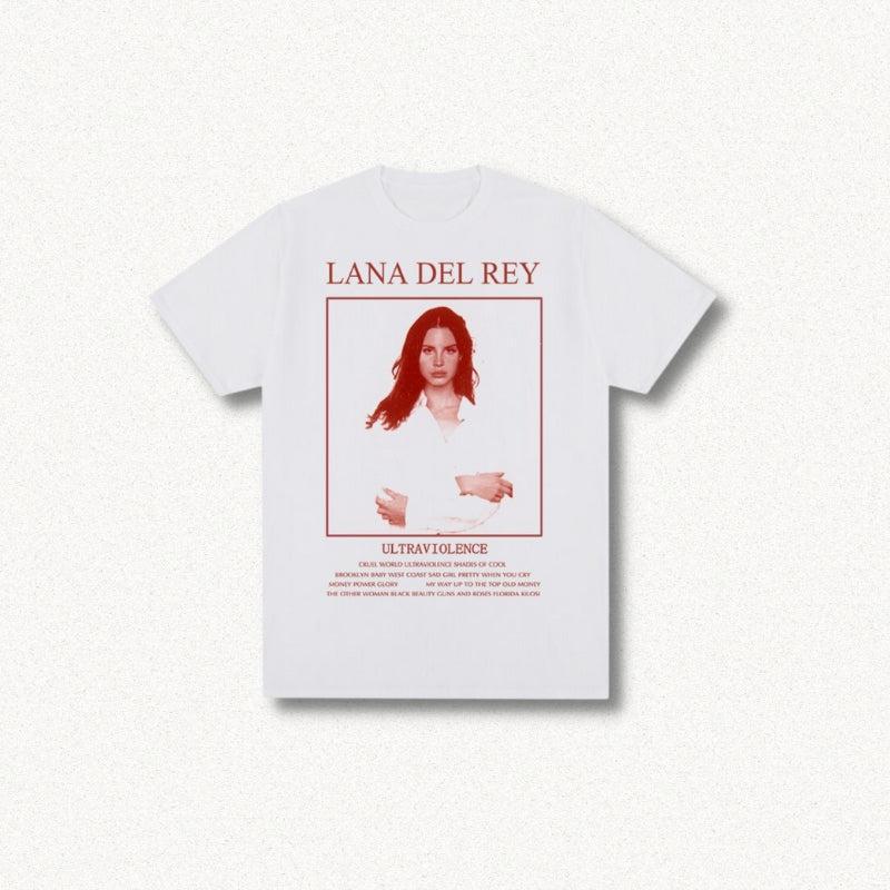 Lana Del Rey Y2K Retro Style Tee - Perfect for 90s and Grunge Outfits