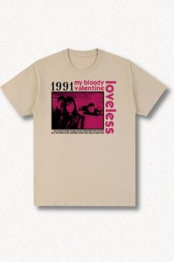 Loveless Tee - Retro Y2K Fashion, 90s Grunge Style, Perfect for Y2K Summer Outfits