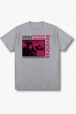 Loveless Tee - Retro Y2K Fashion, 90s Grunge Style, Perfect for Y2K Summer Outfits
