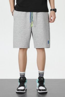 Retro Y2K Colored Laces Sweatshorts - Perfect for 90s and Grunge Summer Outfits