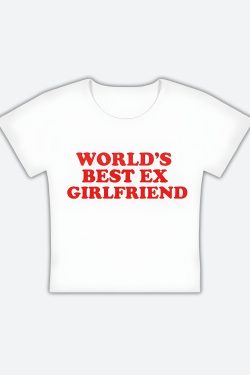 Retro Y2K Ex Girlfriend Tee - Perfect for 90s and Grunge Outfits
