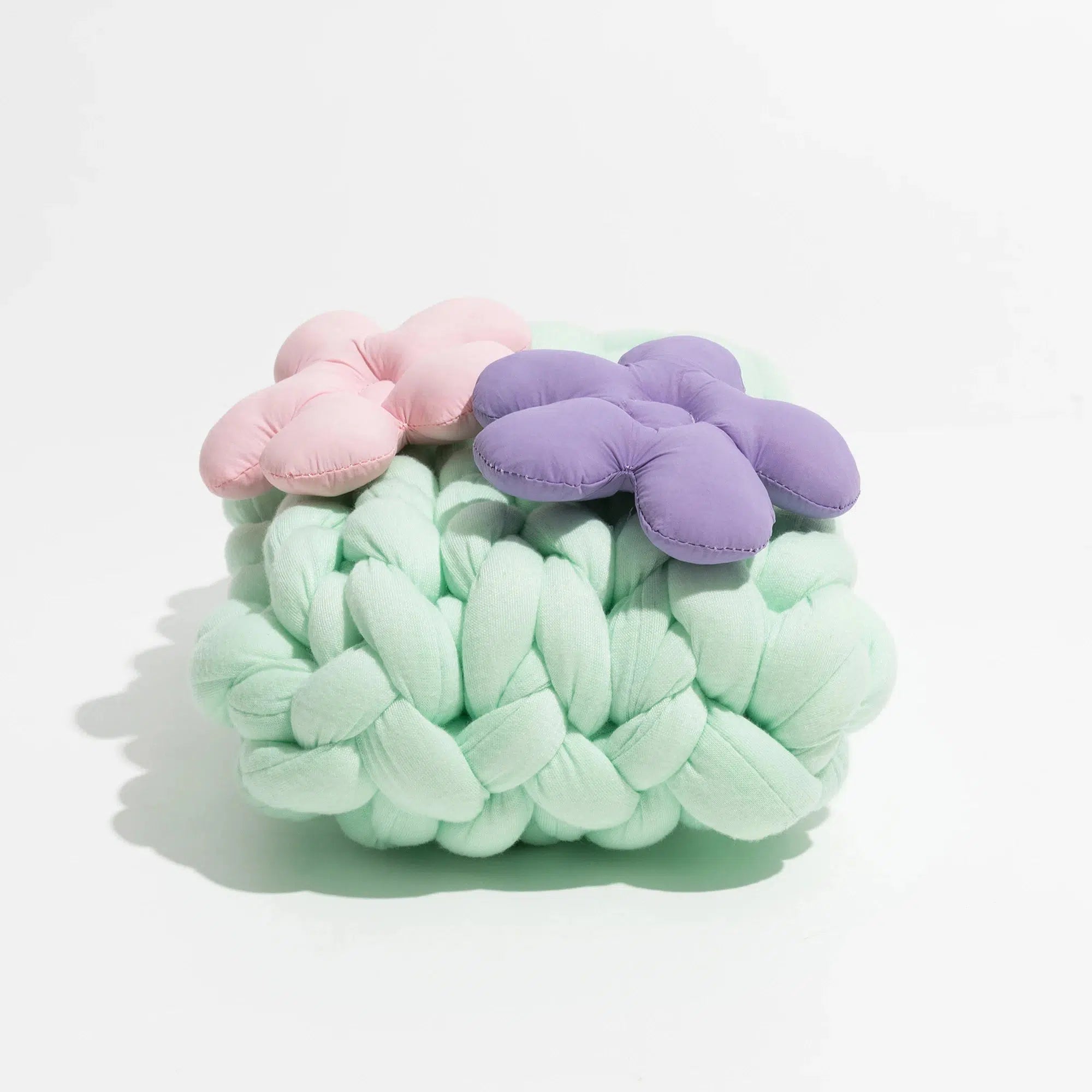 Soft Girl Y2K Fashion Super Bulky Yarn Handbag - Retro Style & 90s Grunge Vibes