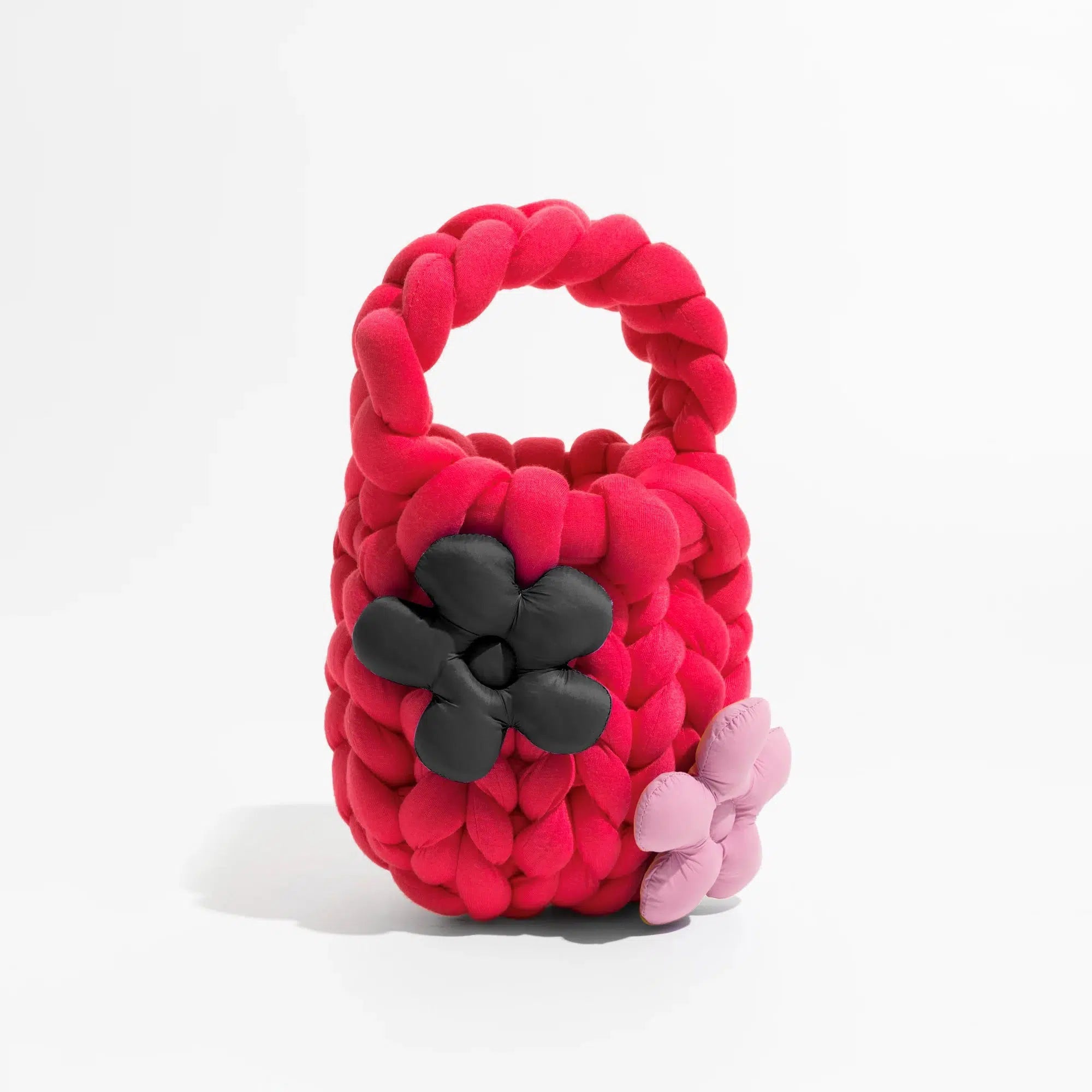 Soft Girl Y2K Fashion Super Bulky Yarn Handbag - Retro Style & 90s Grunge Vibes