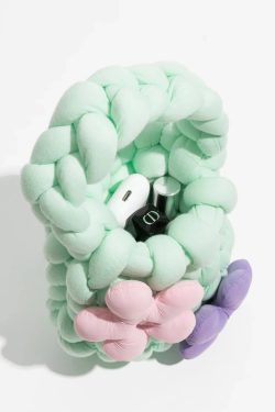 Soft Girl Y2K Fashion Super Bulky Yarn Handbag - Retro Style & 90s Grunge Vibes