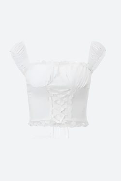 Y2K Coquette Lace Up Crop Top & Maxi Skirt Set - Retro Summer Fashion Outfit