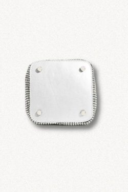 Y2K Disco Cowgirl Silver Rhinestone Handbag - Retro Style Grunge Accessory