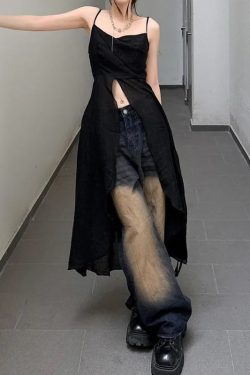 Y2K Fashion Dress-Like Strap Top - Perfect for Retro and 90s Summer Outfits