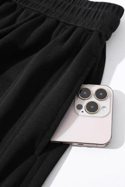 Y2K Retro Colored Laces Striped Sweatshorts - Perfect for 90s and Grunge Outfits