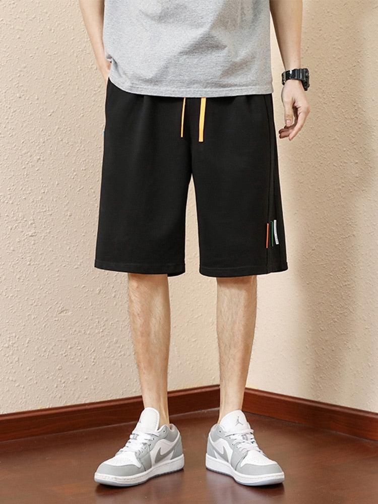 Y2K Retro Colored Laces Striped Sweatshorts - Perfect for 90s and Grunge Outfits Y2K Retro Colored Laces Striped Sweatshorts - Perfect for 90s and Grunge Outfits