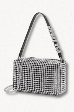 Y2K Retro Disco Cowgirl Rhinestone Handbag - Perfect for 90s and Y2K Club Outfits