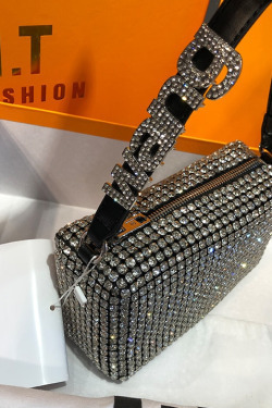 Y2K Retro Disco Cowgirl Rhinestone Handbag - Perfect for 90s and Y2K Club Outfits