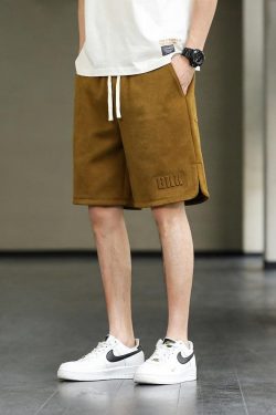 Y2K Retro Drawstring Waist Oversize Sweatshorts - Perfect for 90s Grunge and Summer Outfits