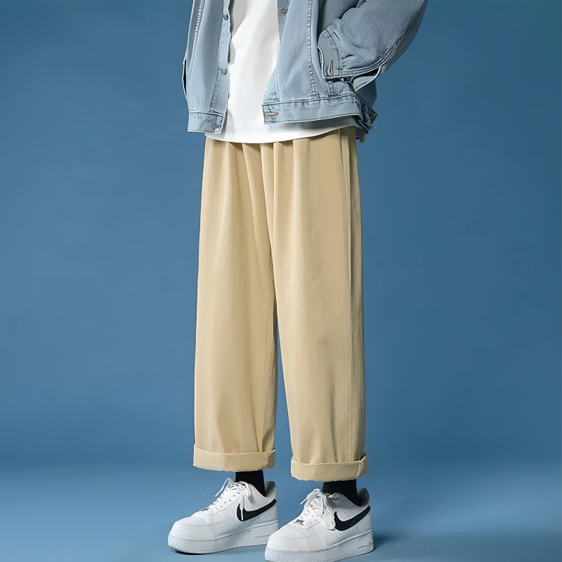Y2K Retro Soft Boy Casual Straight Leg Pants - Perfect for 90s and Grunge Outfits Y2K Retro Soft Boy Casual Straight Leg Pants - Perfect for 90s and Grunge Outfits