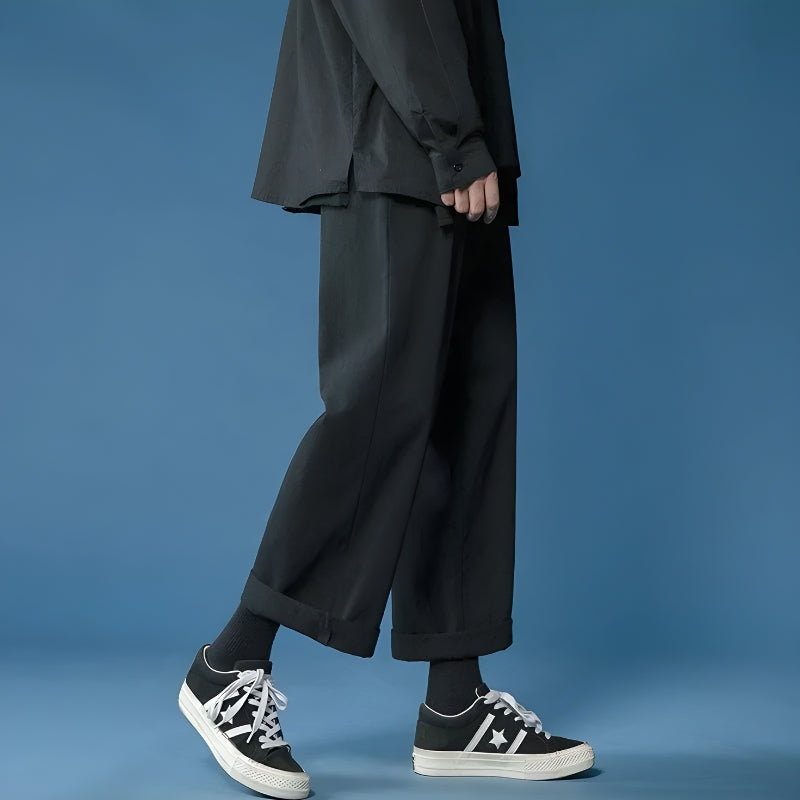 Y2K Retro Soft Boy Casual Straight Leg Pants - Perfect for 90s and Grunge Outfits Y2K Retro Soft Boy Casual Straight Leg Pants - Perfect for 90s and Grunge Outfits