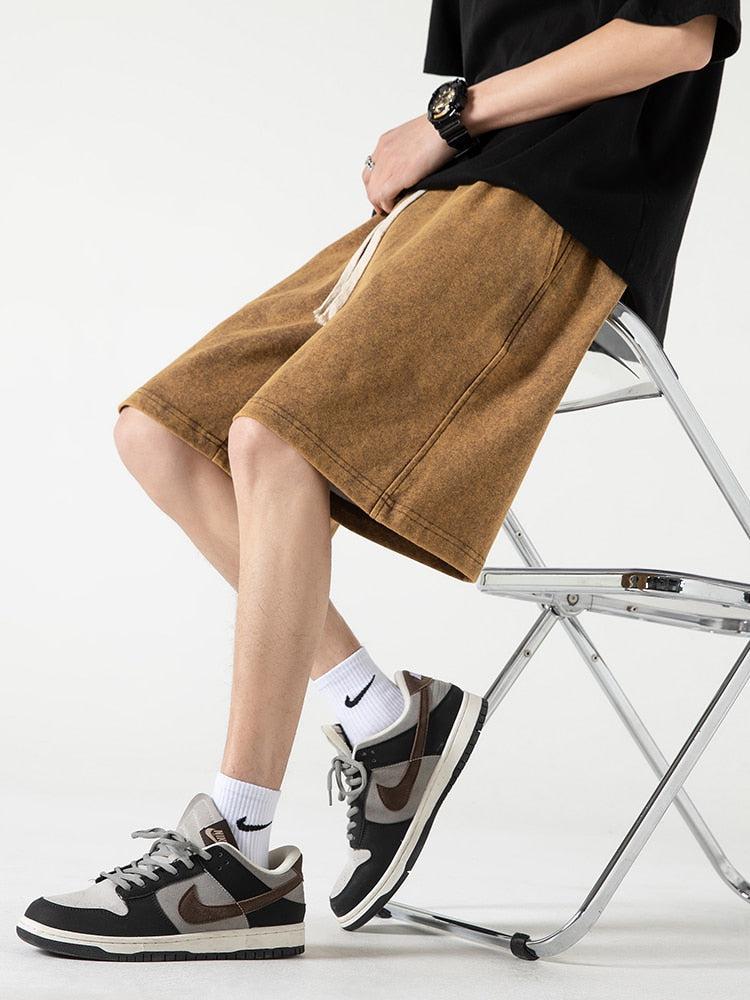 Y2K Retro Soft Boy Drawstring Waist Sweatshorts - Perfect for 90s and Grunge Outfits Y2K Retro Soft Boy Drawstring Waist Sweatshorts - Perfect for 90s and Grunge Outfits