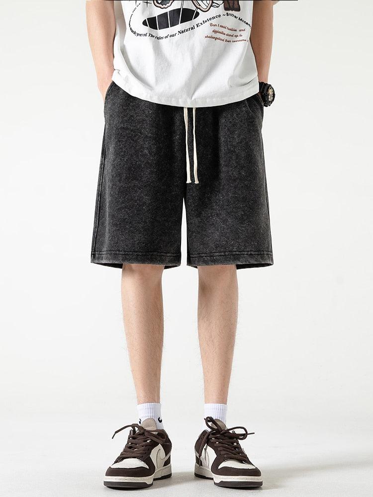 Y2K Retro Soft Boy Drawstring Waist Sweatshorts - Perfect for 90s and Grunge Outfits Y2K Retro Soft Boy Drawstring Waist Sweatshorts - Perfect for 90s and Grunge Outfits