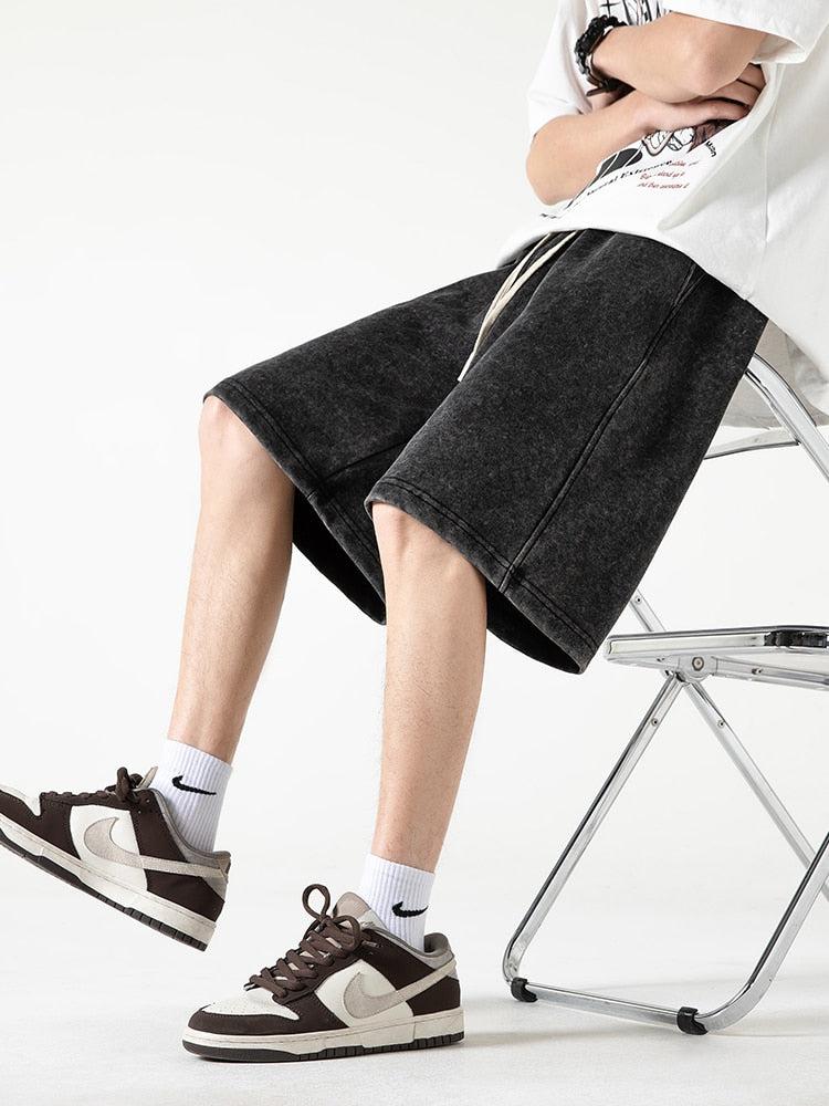 Y2K Retro Soft Boy Drawstring Waist Sweatshorts - Perfect for 90s and Grunge Outfits Y2K Retro Soft Boy Drawstring Waist Sweatshorts - Perfect for 90s and Grunge Outfits