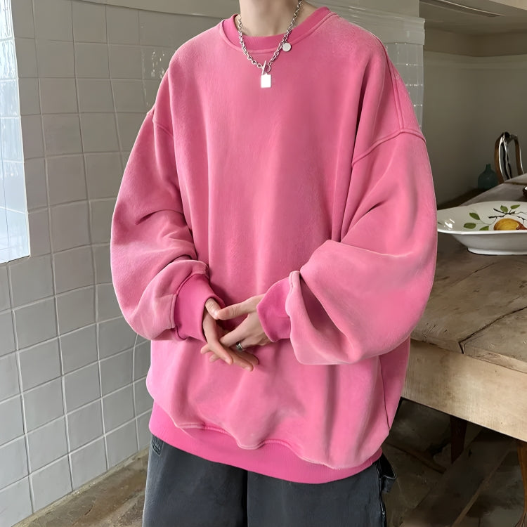 Y2K Retro Soft Boy Oversized Sweatshirt - Perfect for 90s and Grunge Outfits