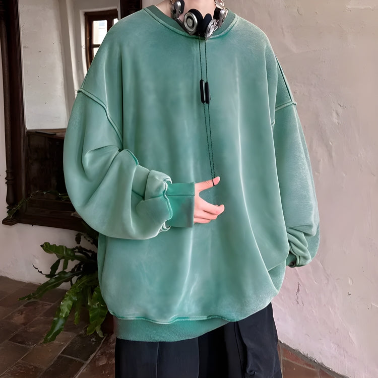 Y2K Retro Soft Boy Oversized Sweatshirt - Perfect for 90s and Grunge Outfits