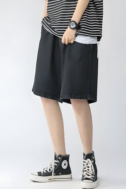 Y2K Retro Soft Boy Wide Leg Shorts - Perfect for 90s and Grunge Outfits