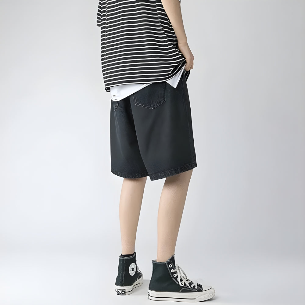 Y2K Retro Soft Boy Wide Leg Shorts - Perfect for 90s and Grunge Outfits Y2K Retro Soft Boy Wide Leg Shorts - Perfect for 90s and Grunge Outfits