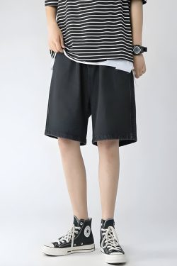 Y2K Retro Soft Boy Wide Leg Shorts - Perfect for 90s and Grunge Outfits
