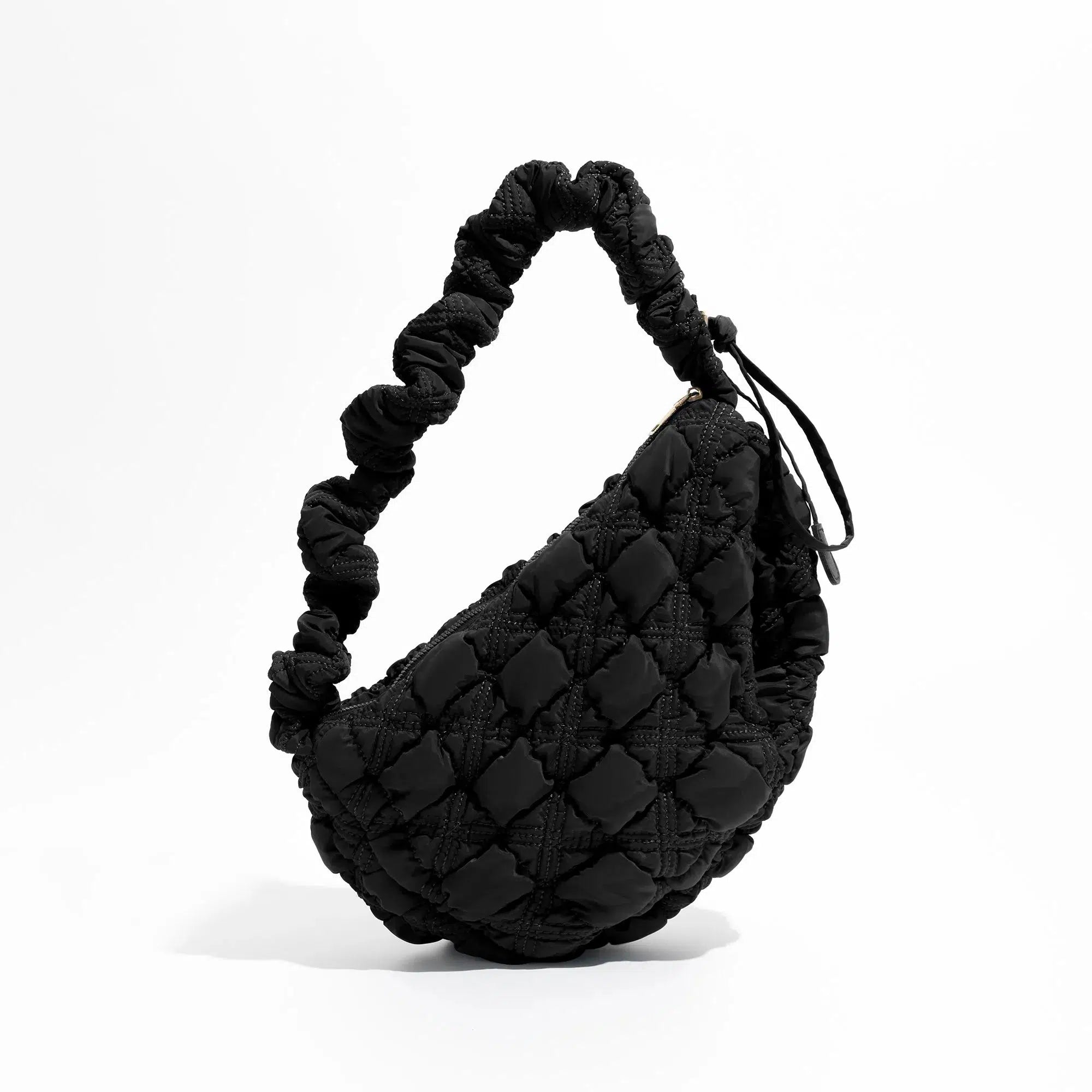 Y2K Retro Soft Girl Quilted Bubble Shoulder Bag - Perfect for 90s and Y2K Outfits Y2K Retro Soft Girl Quilted Bubble Shoulder Bag - Perfect for 90s and Y2K Outfits