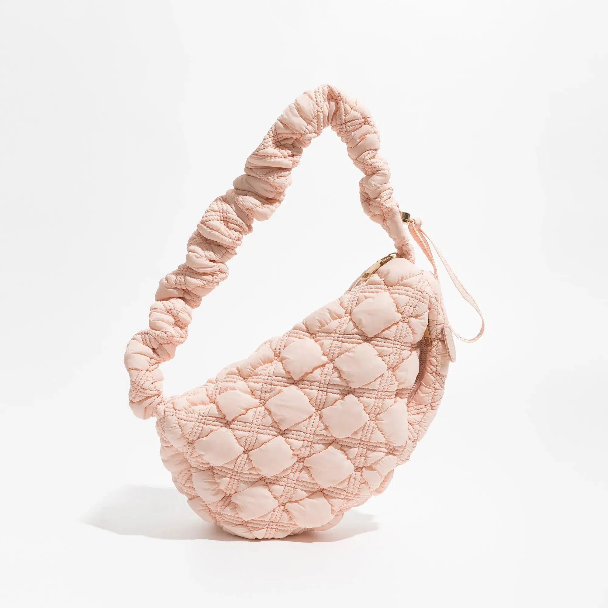 Y2K Retro Soft Girl Quilted Bubble Shoulder Bag - Perfect for 90s and Y2K Outfits Y2K Retro Soft Girl Quilted Bubble Shoulder Bag - Perfect for 90s and Y2K Outfits