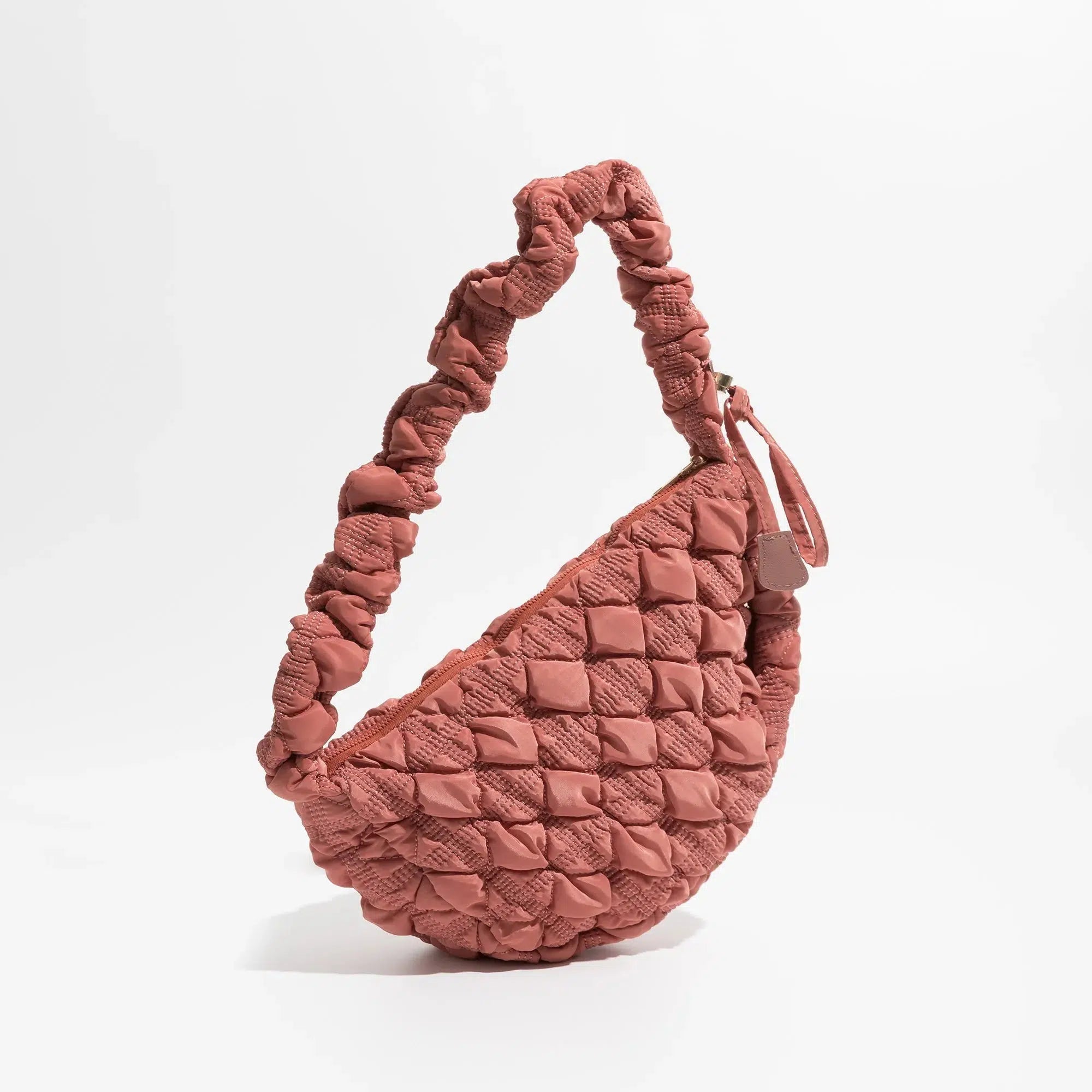 Y2K Retro Soft Girl Quilted Bubble Shoulder Bag - Perfect for 90s and Y2K Outfits Y2K Retro Soft Girl Quilted Bubble Shoulder Bag - Perfect for 90s and Y2K Outfits