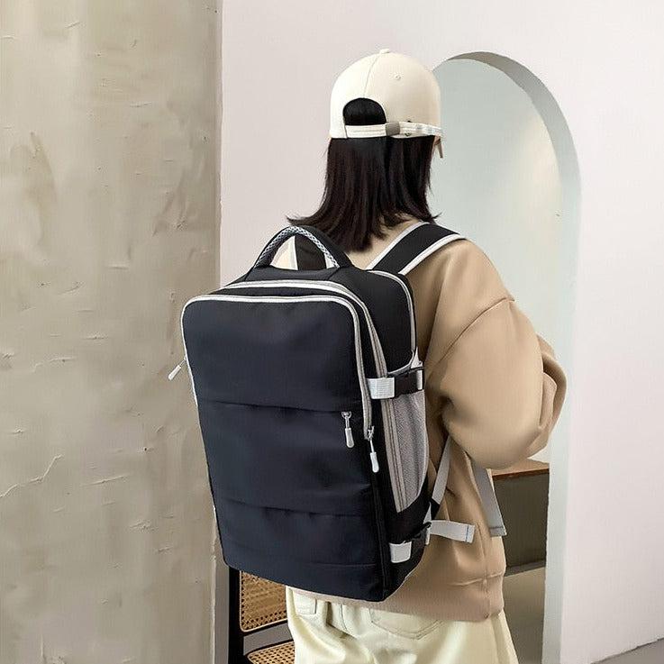 Y2K Retro Soft Girl Travel Backpack with Hidden Pockets - Perfect for 90s and Grunge Outfits