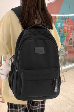 Y2K Retro Soft Girl Waterproof School Backpack - Perfect for 90s and Y2K Outfits