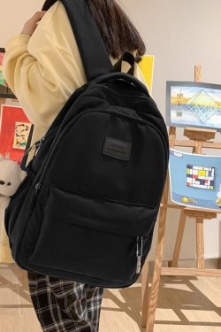 Y2K Retro Soft Girl Waterproof School Backpack - Perfect for 90s and Y2K Outfits