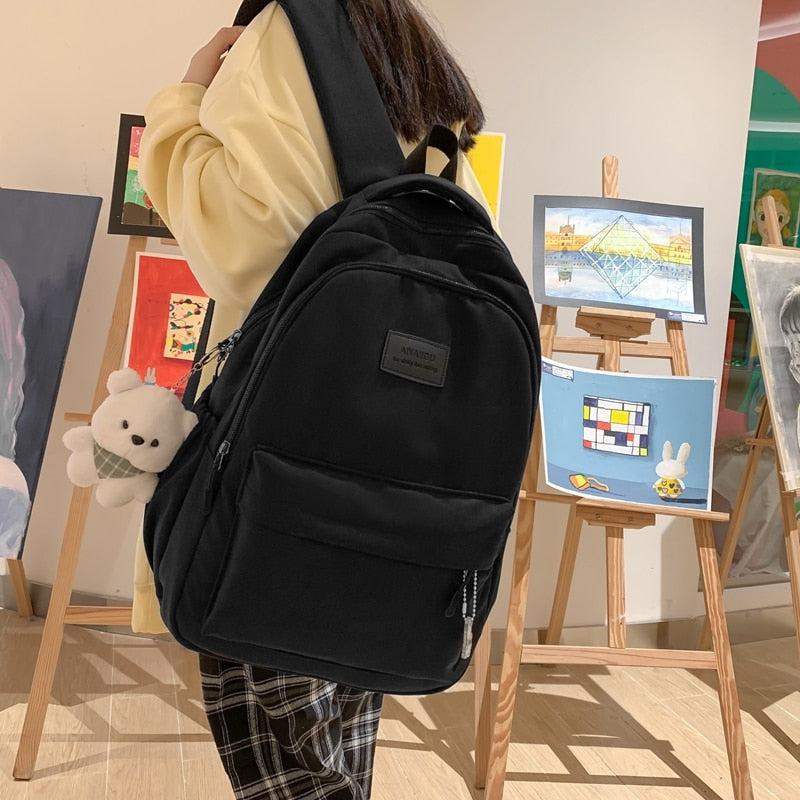 Y2K Retro Soft Girl Waterproof School Backpack - Perfect for 90s and Y2K Outfits