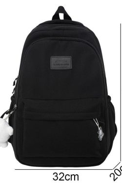 Y2K Retro Soft Girl Waterproof School Backpack - Perfect for 90s and Y2K Outfits