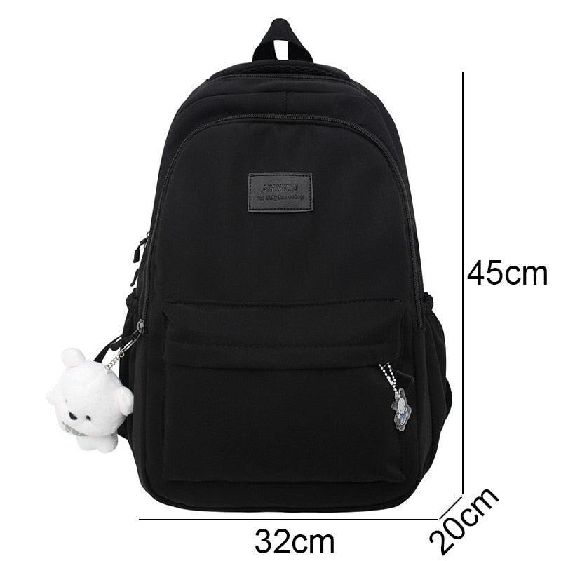 Y2K Retro Soft Girl Waterproof School Backpack - Perfect for 90s and Y2K Outfits