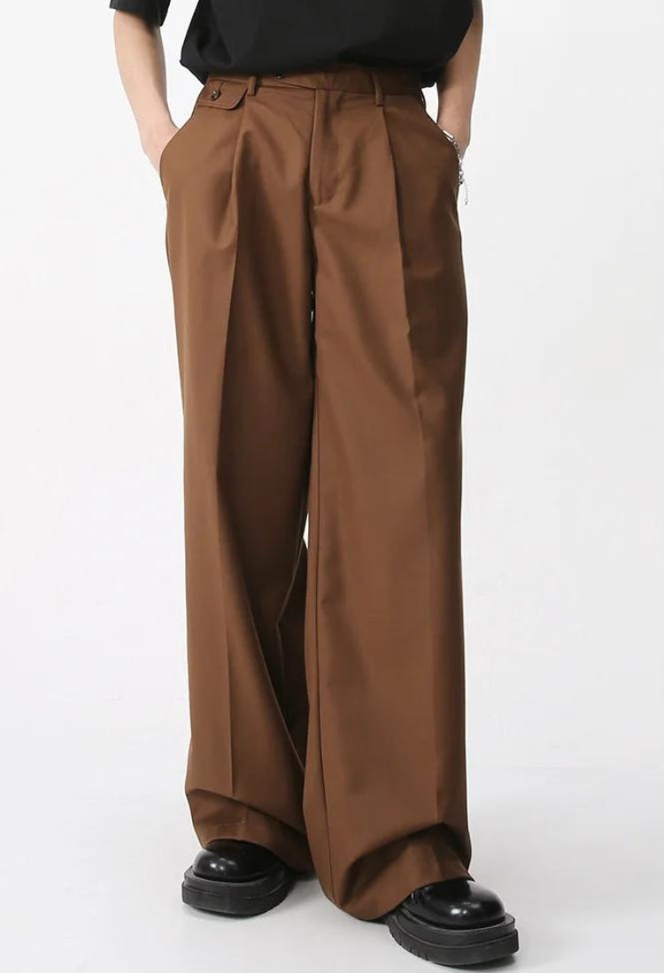 Y2K Retro Style Casualcore Wide Leg Pants - Perfect for 90s and Grunge Outfits