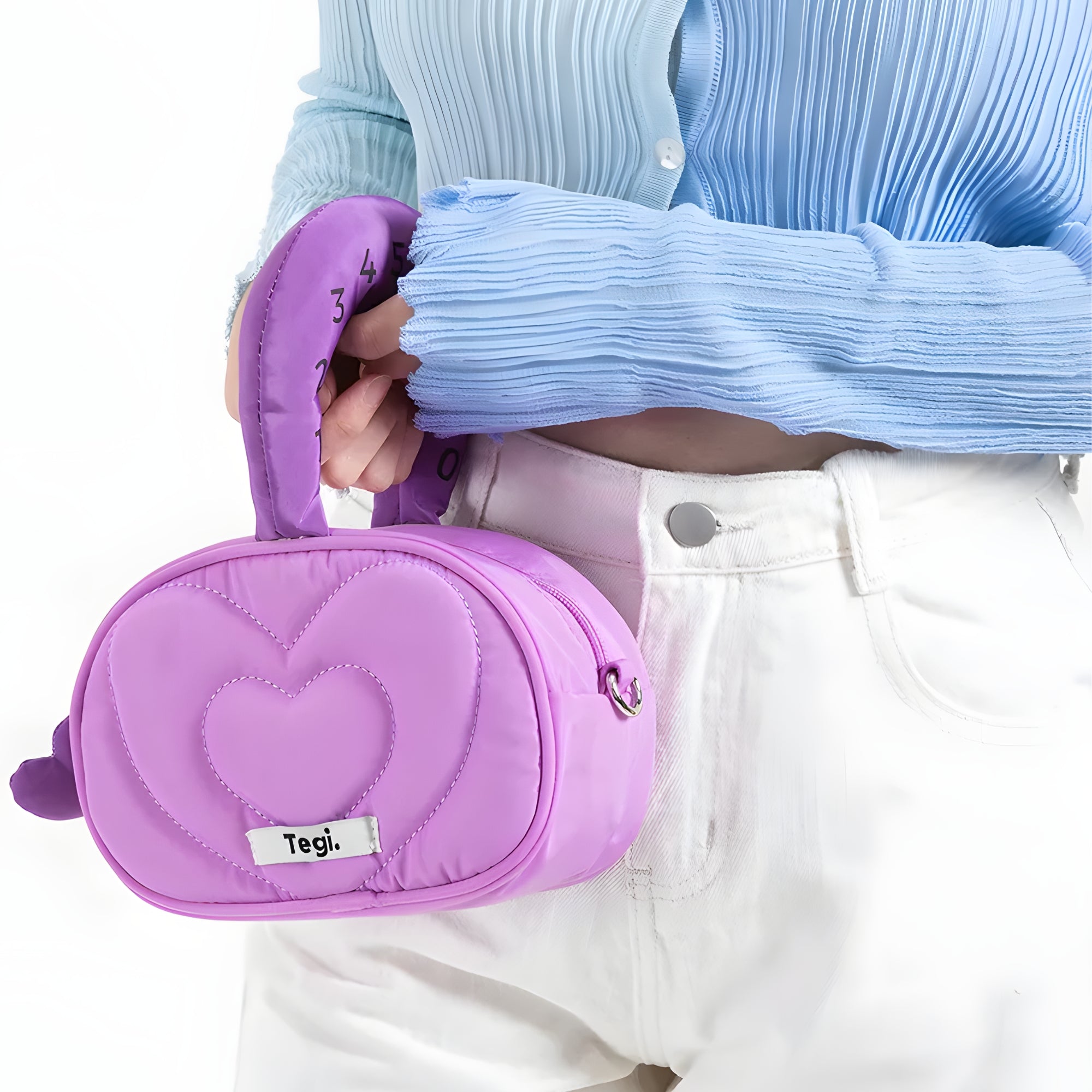 Y2K Retro Weirdcore Heart Puffer Handbag - Perfect for 90s and Y2K Outfits Y2K Retro Weirdcore Heart Puffer Handbag - Perfect for 90s and Y2K Outfits