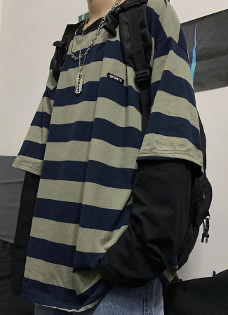 Aaliyah Y2K Grunge Two-Piece Long-Sleeve Shirt - 90S Fashion, Retro Style, Y2K Summer Out