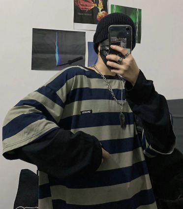 Aaliyah Y2K Grunge Two-Piece Long-Sleeve Shirt - 90S Fashion, Retro Style, Y2K Summer Out