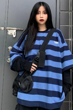 Aaliyah Y2K Grunge Two-Piece Long-Sleeve Shirt - 90S Fashion, Retro Style, Y2K Summer Out