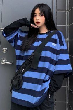 Aaliyah Y2K Grunge Two-Piece Long-Sleeve Shirt - 90S Fashion, Retro Style, Y2K Summer Out