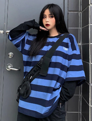 Aaliyah Y2K Grunge Two-Piece Long-Sleeve Shirt - 90S Fashion, Retro Style, Y2K Summer Out