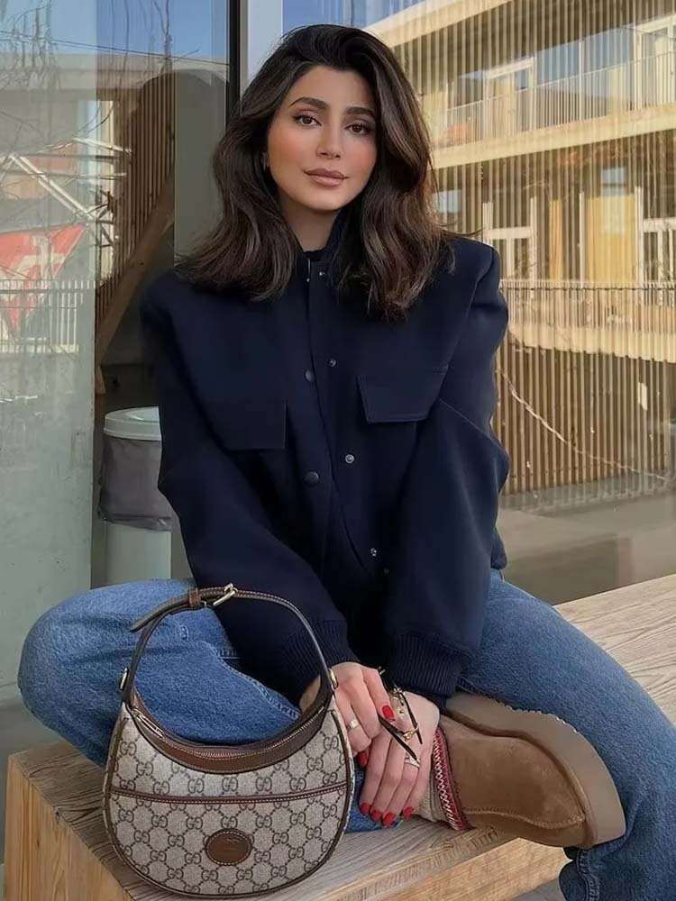 Adanna Bomber Jacket - Y2K Summer Grunge, 90S Retro, Pastel Goth, Y2K Club & Party Adanna Bomber Jacket - Y2K Summer Grunge, 90S Retro, Pastel Goth, Y2K Club & Party