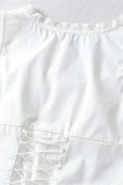 Adela Top - Y2K Summer Grunge Outfit, 90S Fashion, Retro Style, Y2K Club & Party Outfits