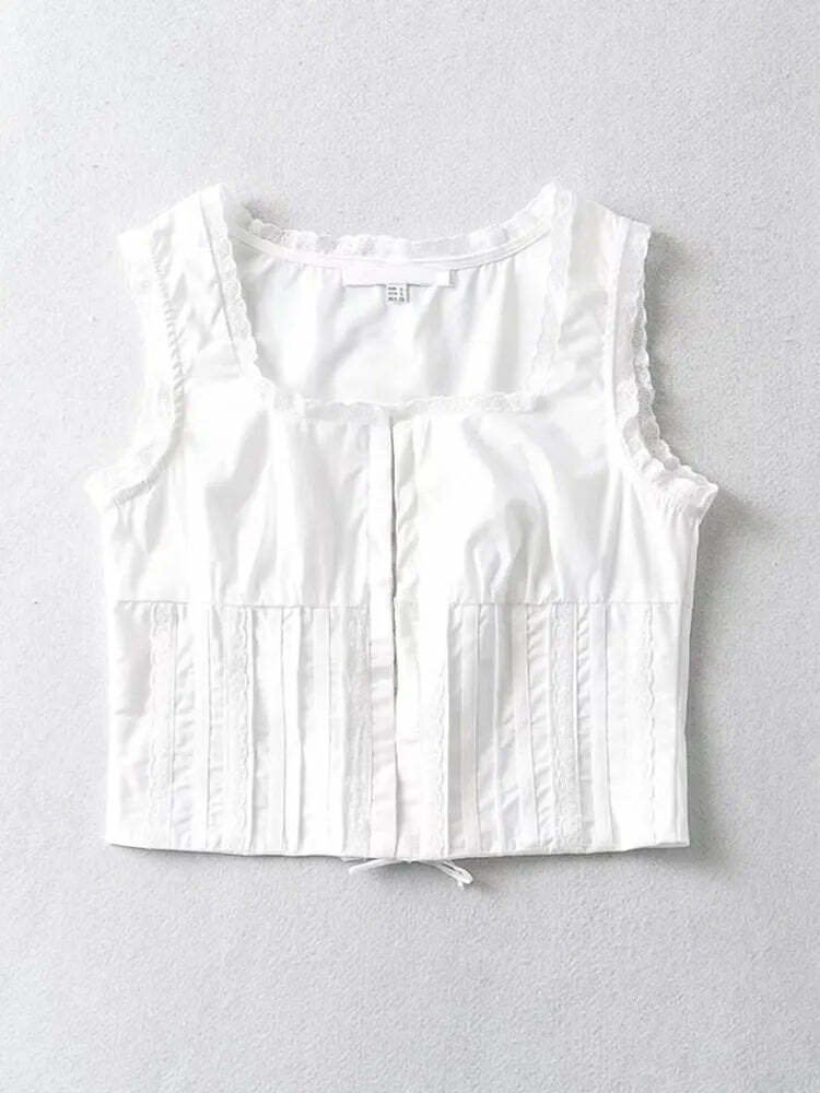 Adela Top - Y2K Summer Grunge Outfit, 90S Fashion, Retro Style, Y2K Club & Party Outfits Adela Top - Y2K Summer Grunge Outfit, 90S Fashion, Retro Style, Y2K Club & Party Outfits