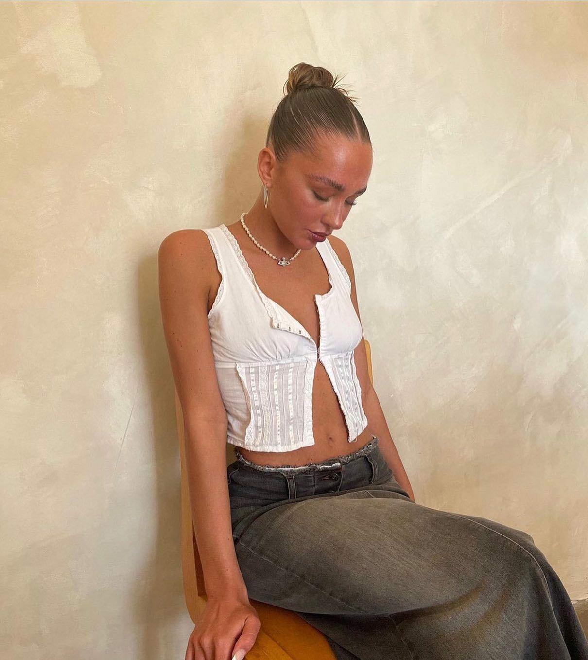 Adela Top - Y2K Summer Grunge Outfit, 90S Fashion, Retro Style, Y2K Club & Party Outfits Adela Top - Y2K Summer Grunge Outfit, 90S Fashion, Retro Style, Y2K Club & Party Outfits