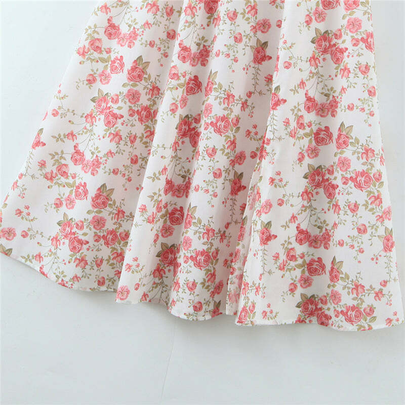 Aida Midi Dress - Y2K Summer Grunge Outfit, 90S Retro Style, Pastel Goth, Y2K Party Fashion Aida Midi Dress - Y2K Summer Grunge Outfit, 90S Retro Style, Pastel Goth, Y2K Party Fashion