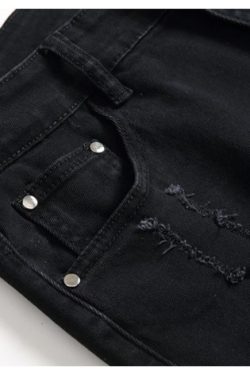 Aiden Grunge Distressed Jeans - Y2K Summer, 90S Fashion, Retro Style, Y2K Club & Party Outfits