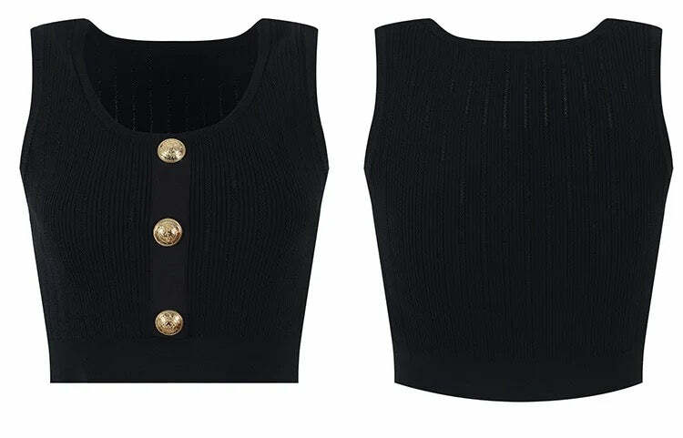 Alene Knitted Top - Y2K Summer, 90S Grunge, Retro Style, Baby Tees, Y2K Club & Party